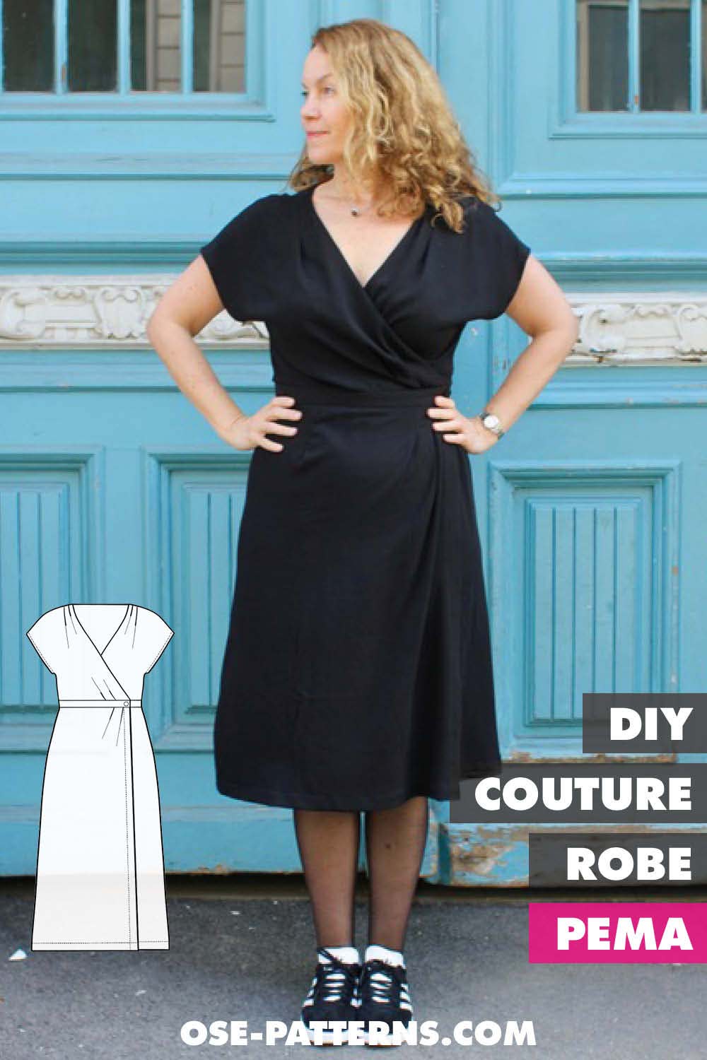 Patron de couture femme PDF robe intemporelle