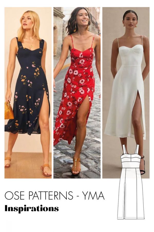 Ose Patterns - Patrons de couture PDF - Robe élégante pour un mariage