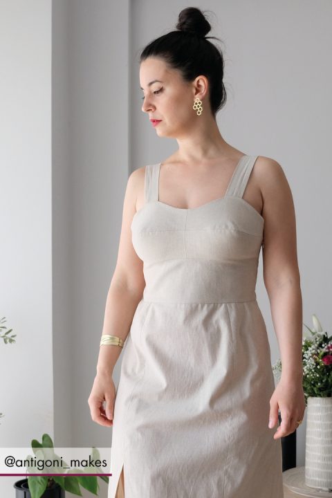 Patron de couture femme - Robe longue d'été à bretelles - OSE PATTERNS